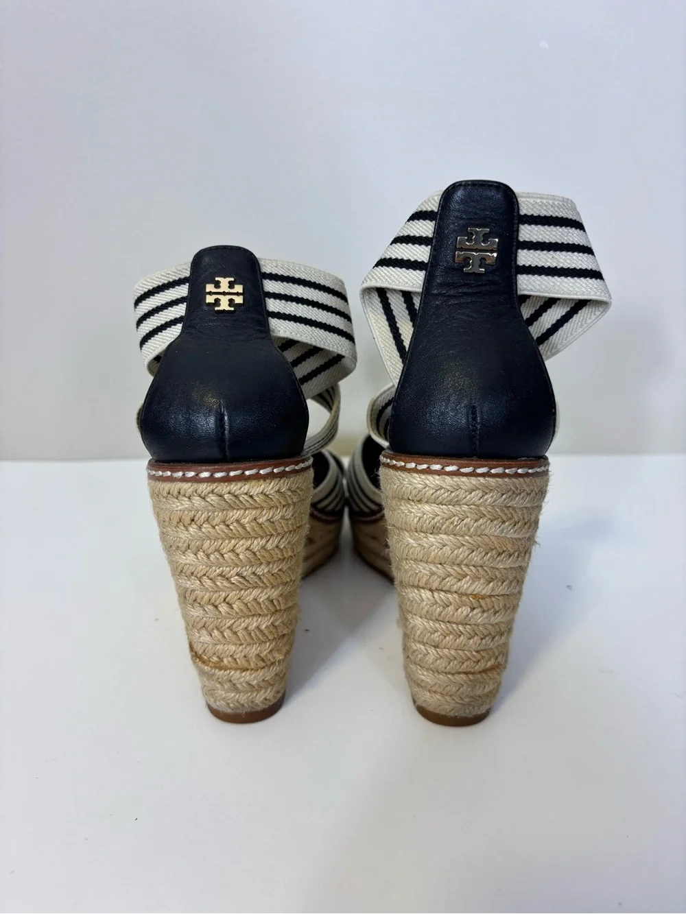 Tory Burch striped ankle